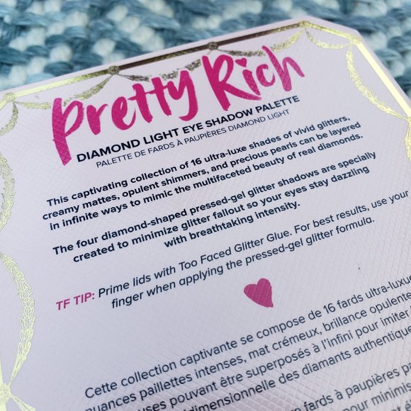 TOO FACED Pretty Rich Eyeshadow Palette NWOB! - Picture 8 of 11